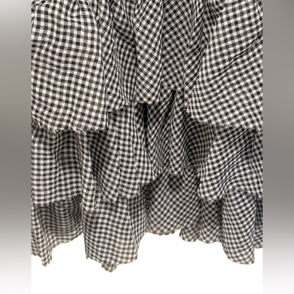 Hiso Hiso NWT Size M Purple Graphic NFL T-Shirt Dress with Lace & Ruffles (0559) - Picture 4 of 13